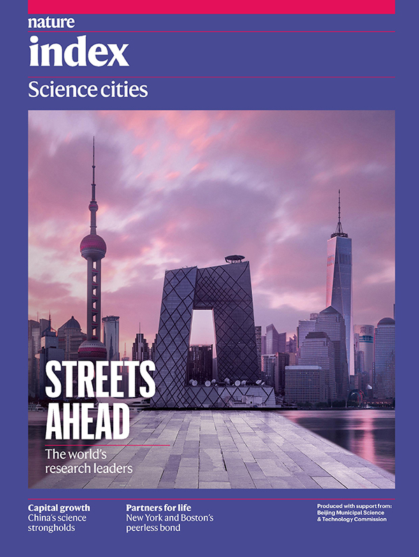 Nature Index Science cities